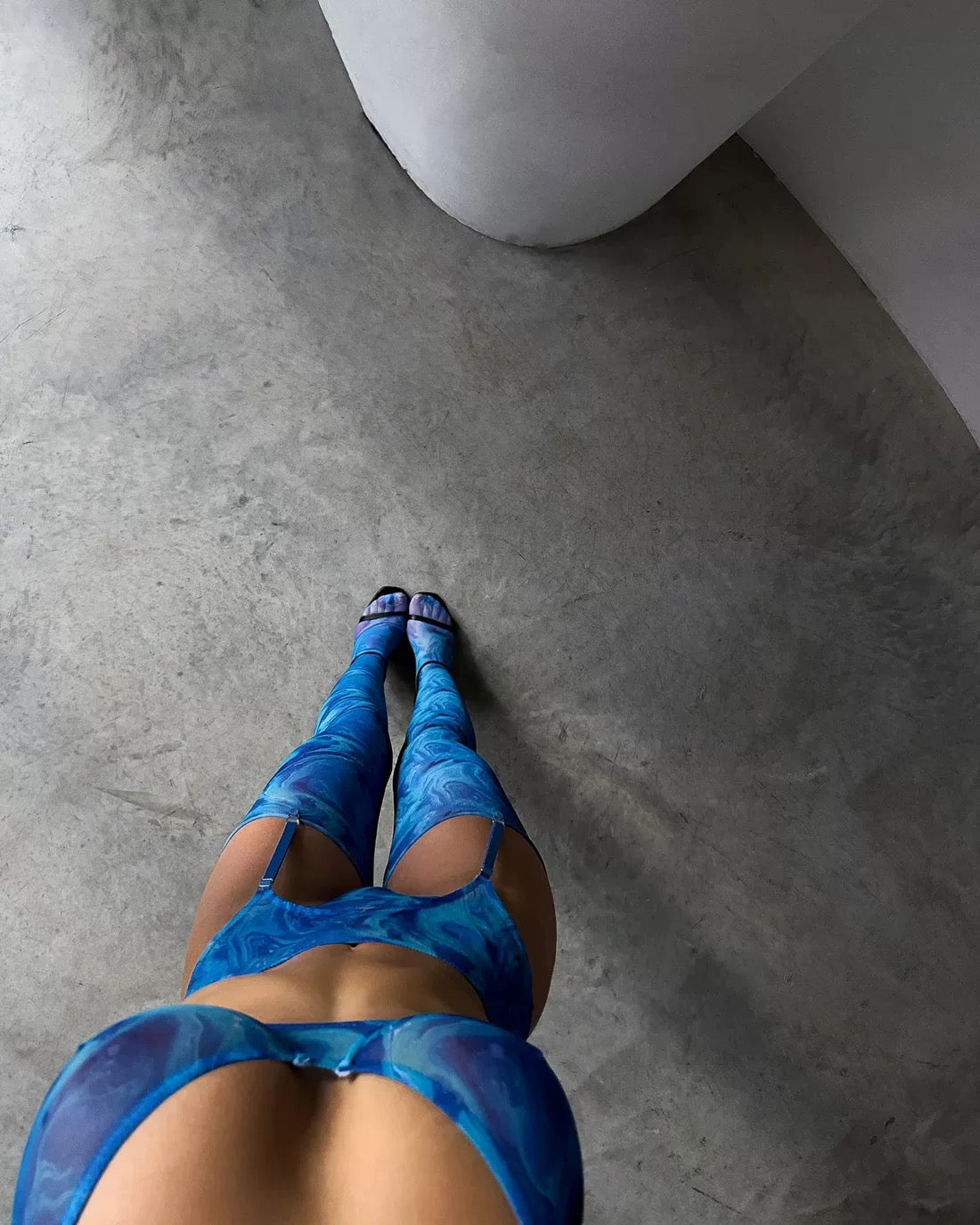 Conjunto de Lencería Sensual con Estampado