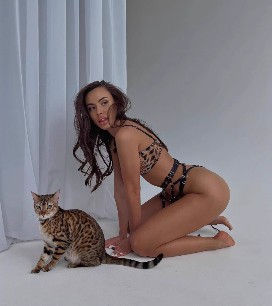 Brasier con aros + 3 piezas de leopardo salvaje