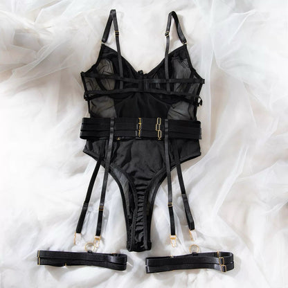 Body Ultrafino de Malla Transparente: Ajuste Perfecto y Sensualidad Audaz